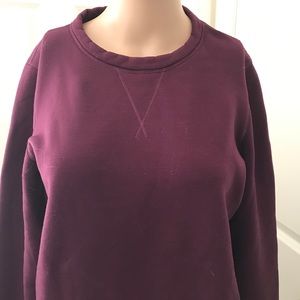 Lululemon thick warm sweatshirt, sz 6